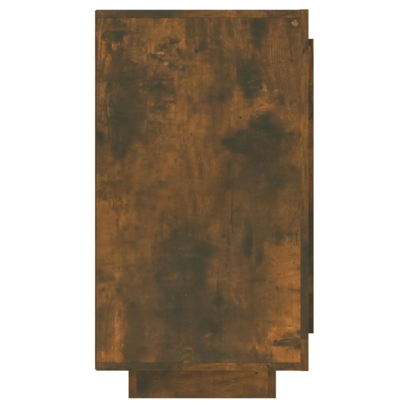 vidaXL Komoda dymový dub 80x40x75 cm