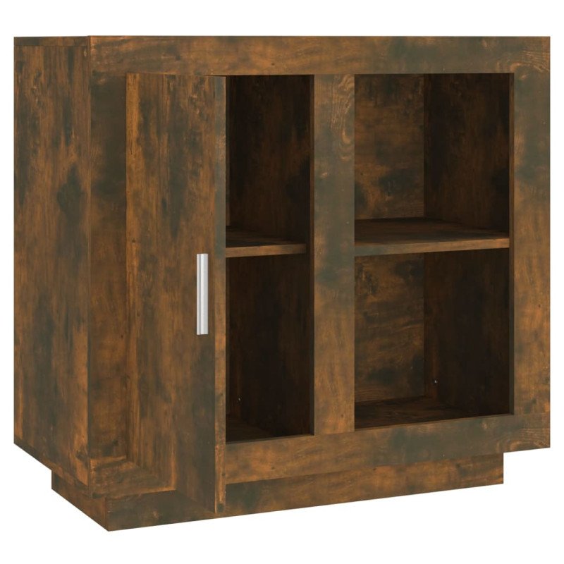 vidaXL Komoda dymový dub 80x40x75 cm