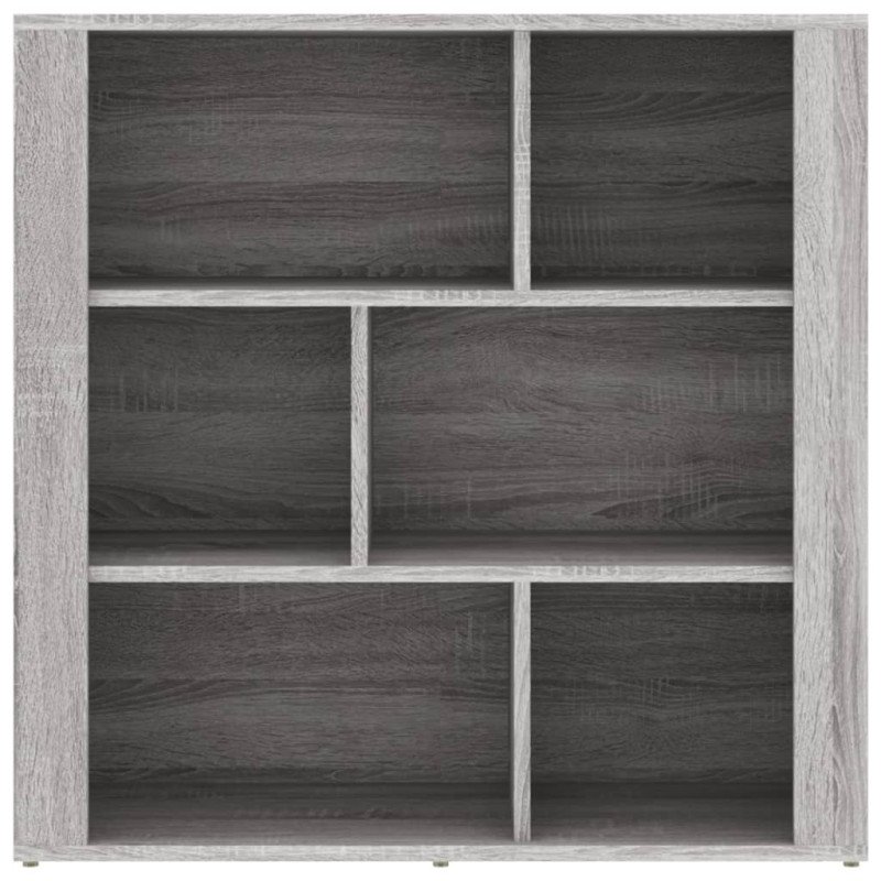 vidaXL Komoda sivý dub sonoma 80x30x80 cm spracované drevo