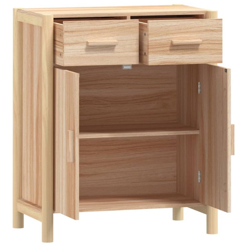 vidaXL Komoda 62x38x75 cm spracované drevo