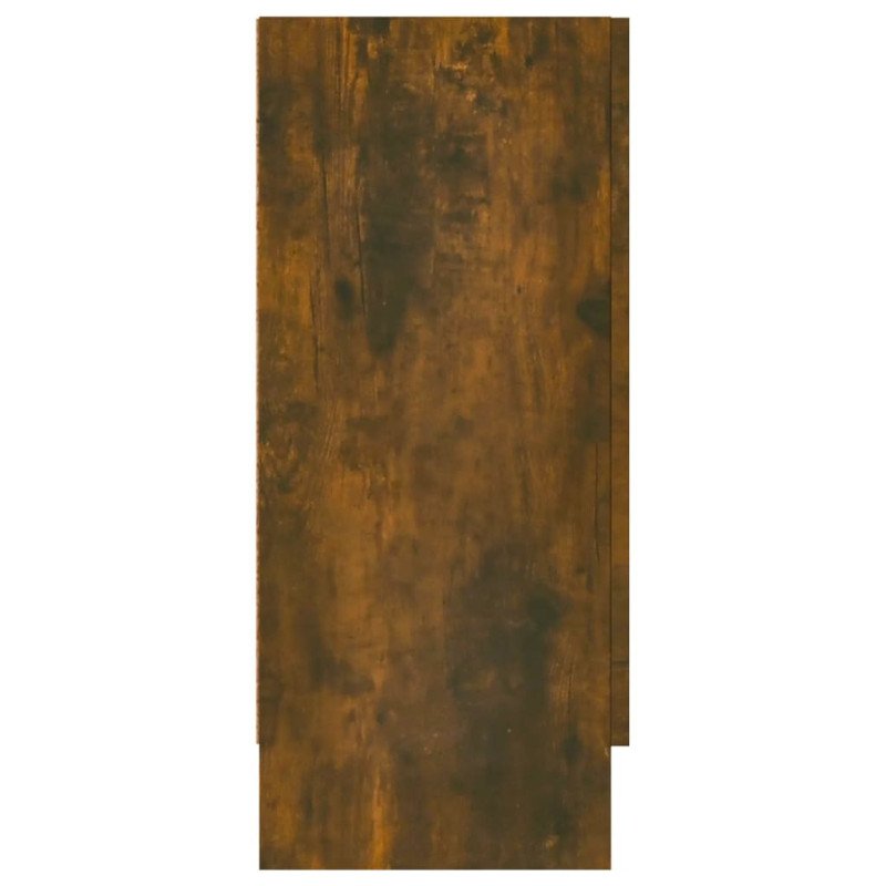 vidaXL Komoda dymový dub 120x30,5x70 cm spracované drevo