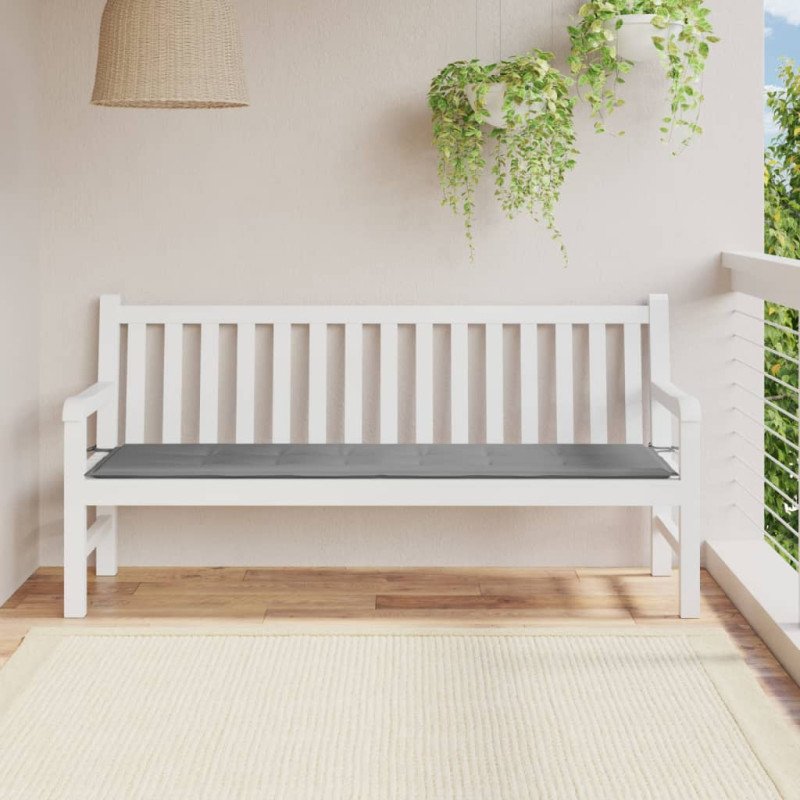 vidaXL Podložka na záhradnú lavičku 180x50x3 cm, oxfordská látka