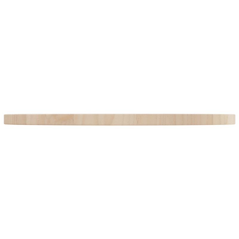 vidaXL Stolová doska Ø60x2,5 cm masívna borovica