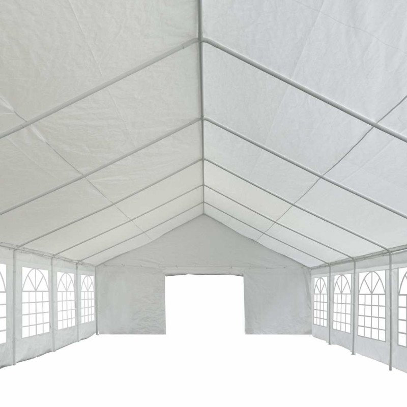 vidaXL Párty stan, PE 5x8 m, biely