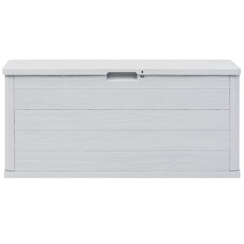 vidaXL Záhradný úložný box 280 l bledošedý