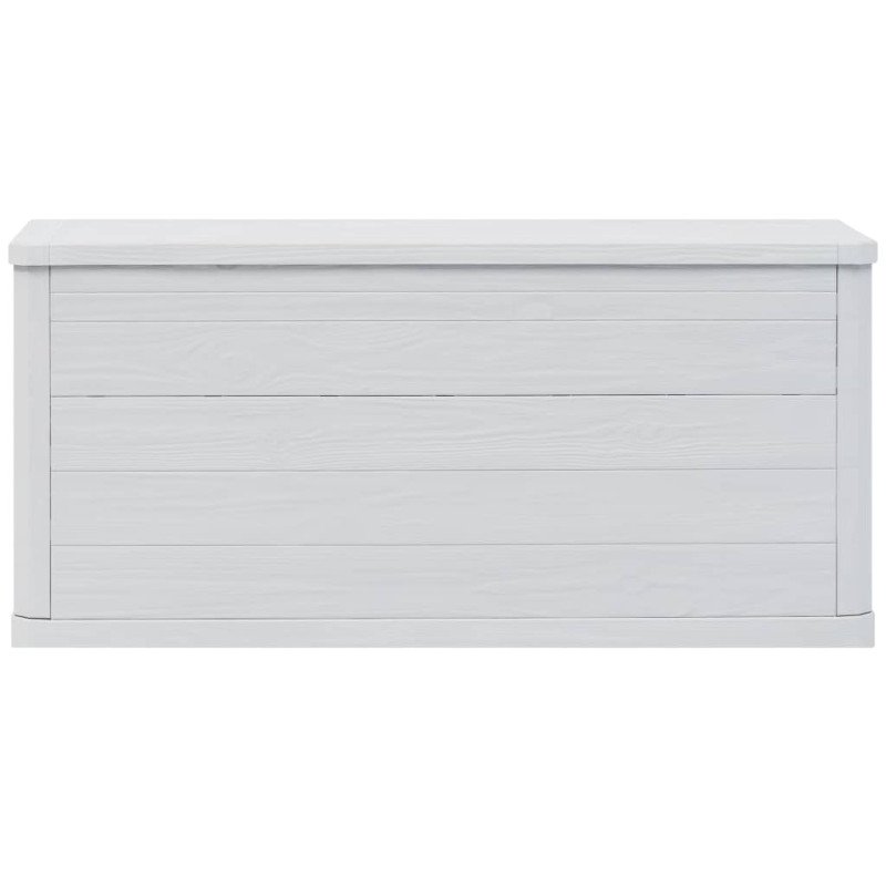 vidaXL Záhradný úložný box 280 l bledošedý