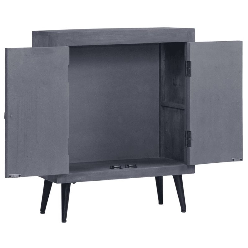vidaXL Komoda z masívneho mangovníkového dreva 60x30x76 cm