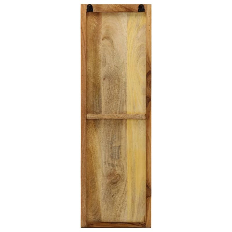 vidaXL Nástenný vešiak na kabáty 2 ks mangovníkové drevo 36x110x3 cm
