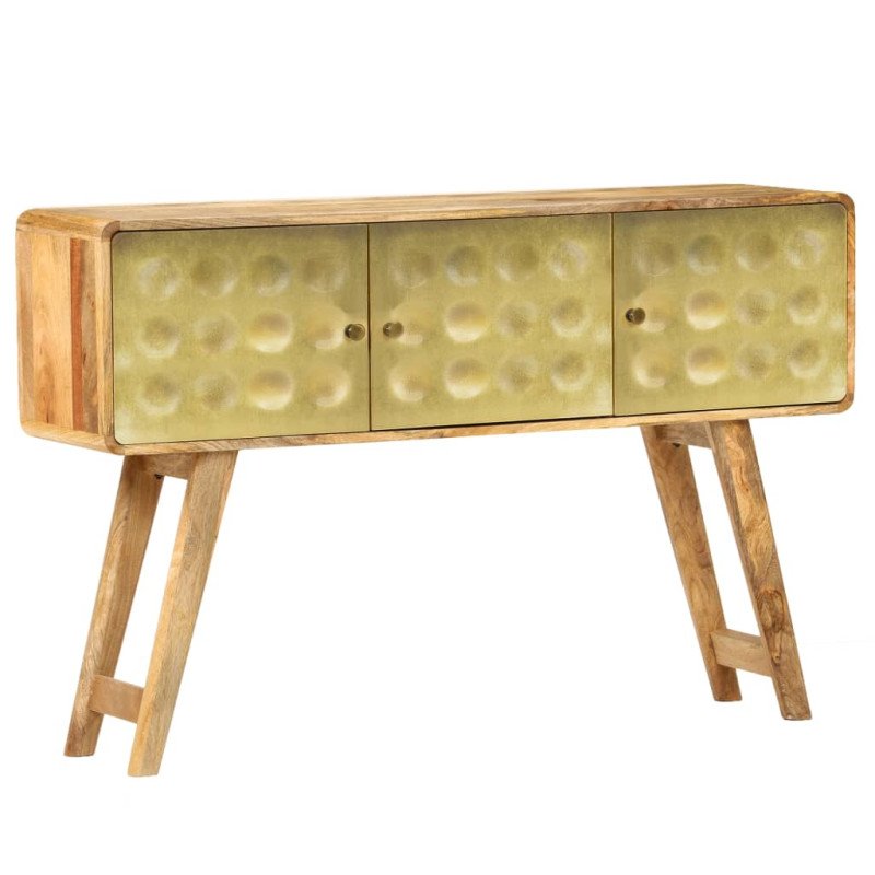 vidaXL Komoda z masívneho mangovníkového dreva 120x30x80 cm