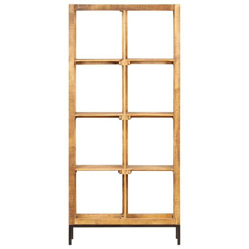  vidaXL Knižnica 80x25x175 cm masívne mangovníkové drevo