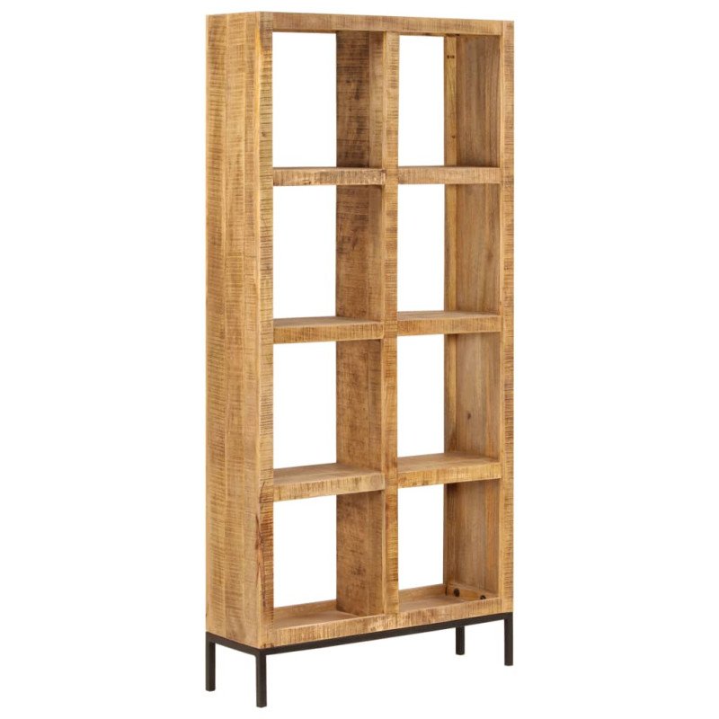  vidaXL Knižnica 80x25x175 cm masívne mangovníkové drevo