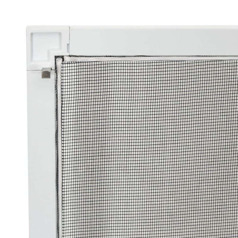 vidaXL Okenná sieťka proti hmyzu biela 90x120 cm