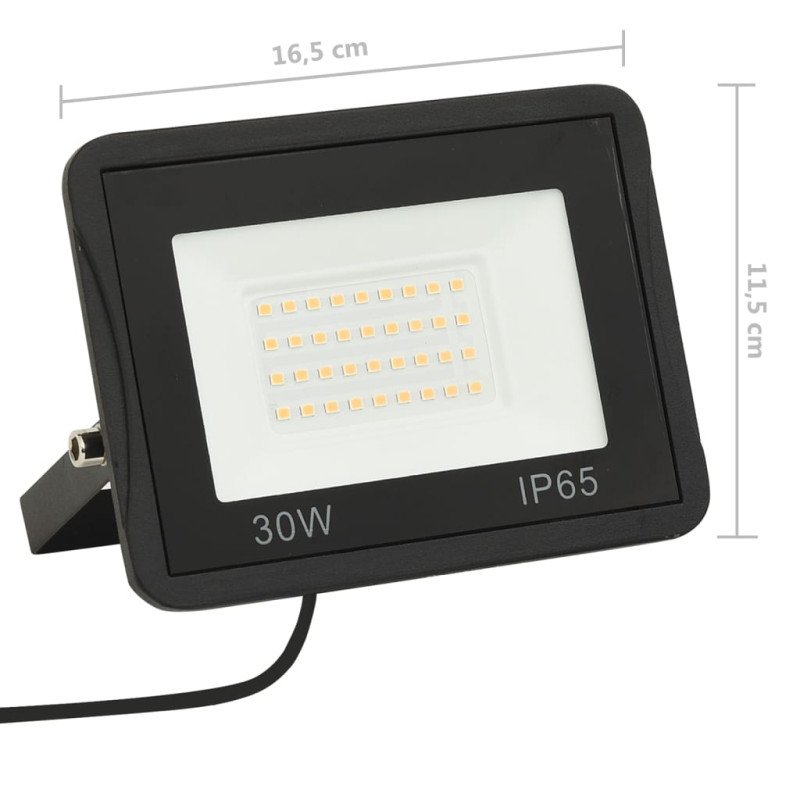 vidaXL LED reflektor 30 W studené biele svetlo