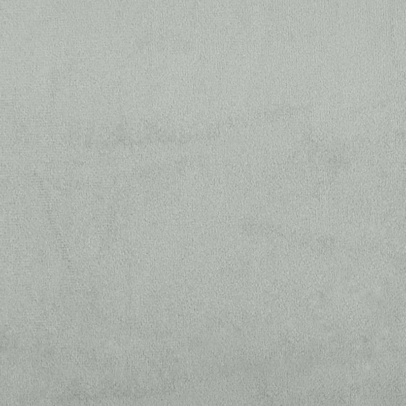 VidaXL Kreslo bledosivé 62x79x79 cm zamat