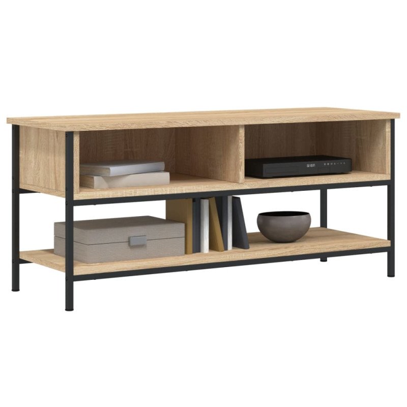 vidaXL TV skrinka dub sonoma 100x35x45 cm kompozitné drevo