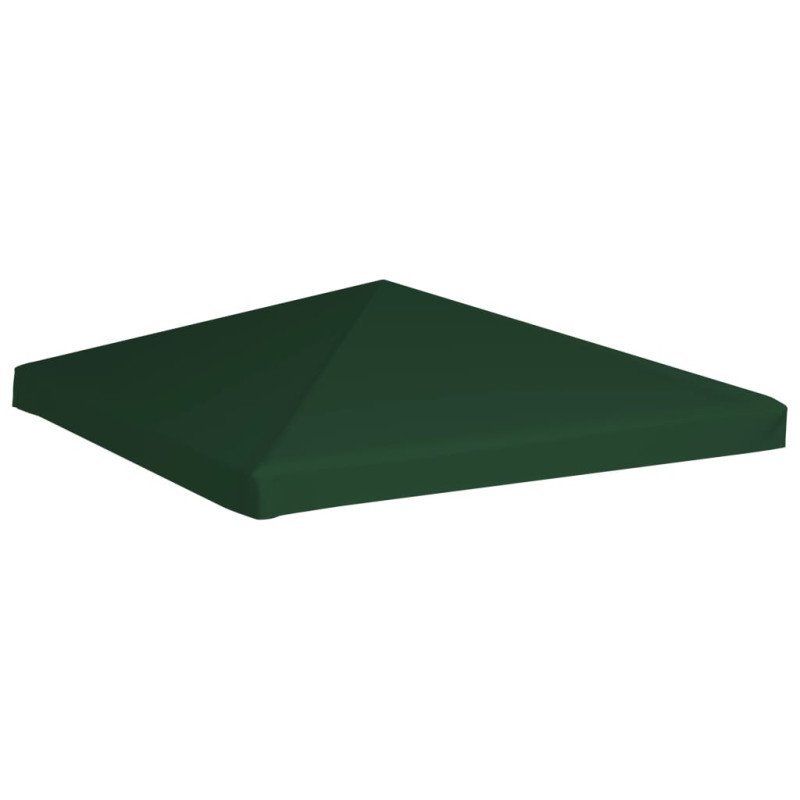 vidaXL Strieška na altánok 310 g/m², 3x3 m, zelená