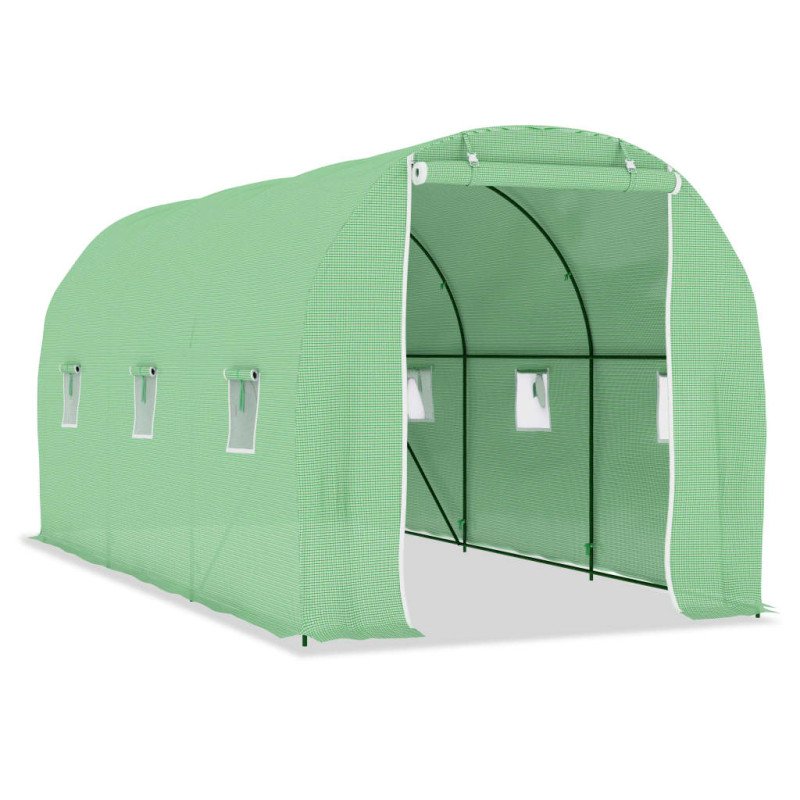 vidaXL Skleník 9 m² 4,5x2x2 cm