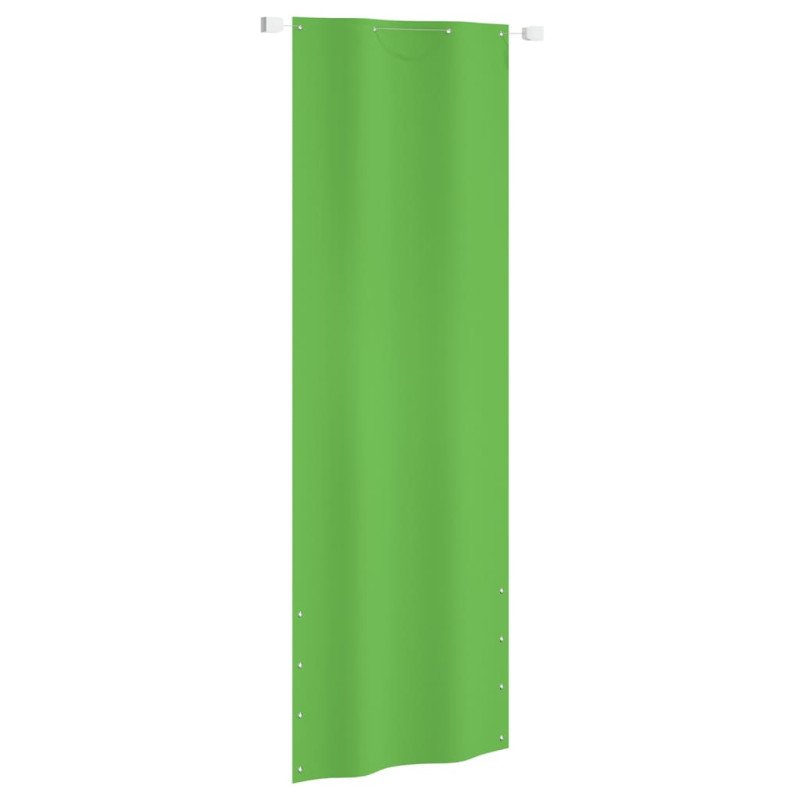 vidaXL Balkónová markíza bledozelená 80x240 cm oxfordská látka
