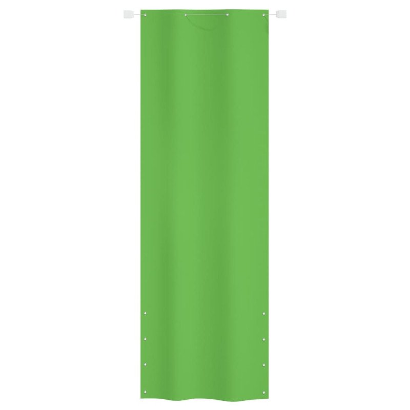 vidaXL Balkónová markíza bledozelená 80x240 cm oxfordská látka