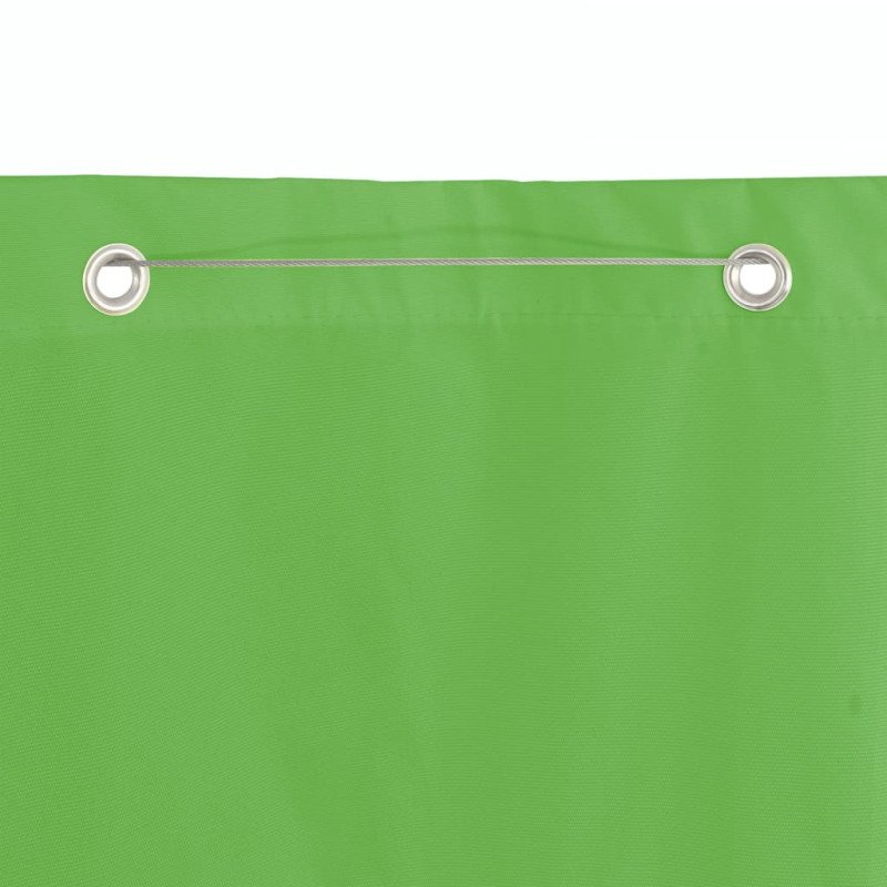 vidaXL Balkónová markíza bledozelená 80x240 cm oxfordská látka