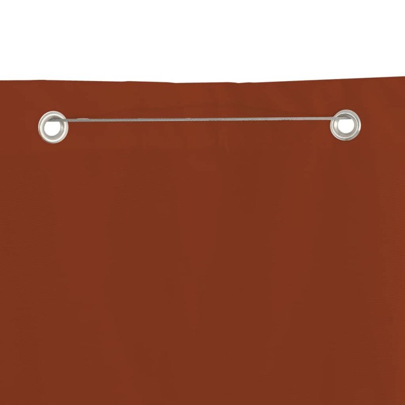 vidaXL Balkónová markíza tehlová 80x240 cm oxfordská látka