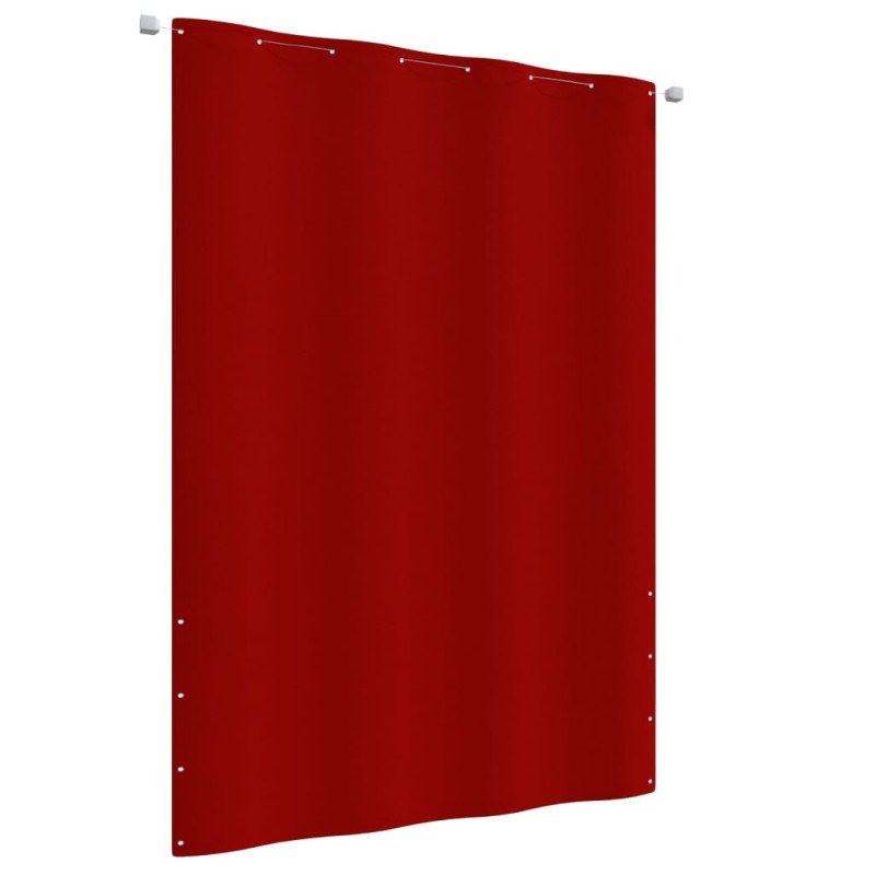 vidaXL Balkónová markíza červená 160x240 cm oxfordská látka
