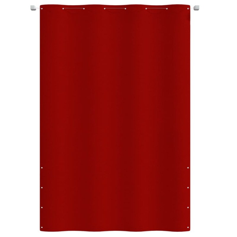 vidaXL Balkónová markíza červená 160x240 cm oxfordská látka