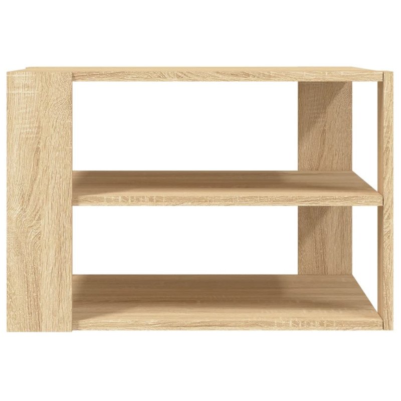 vidaXL Konferenčný stolík dub sonoma 59,5x59,5x40 cm kompozitné drevo