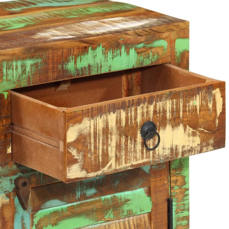 vidaXL Komoda 110x30x65 cm recyklovaný drevený masív