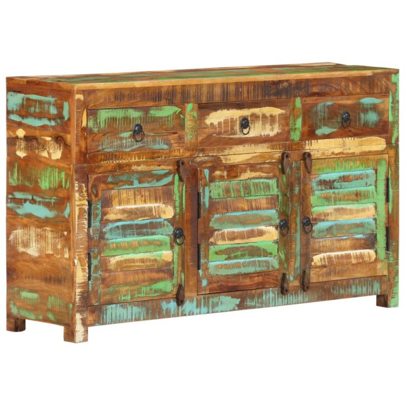 vidaXL Komoda 110x30x65 cm recyklovaný drevený masív