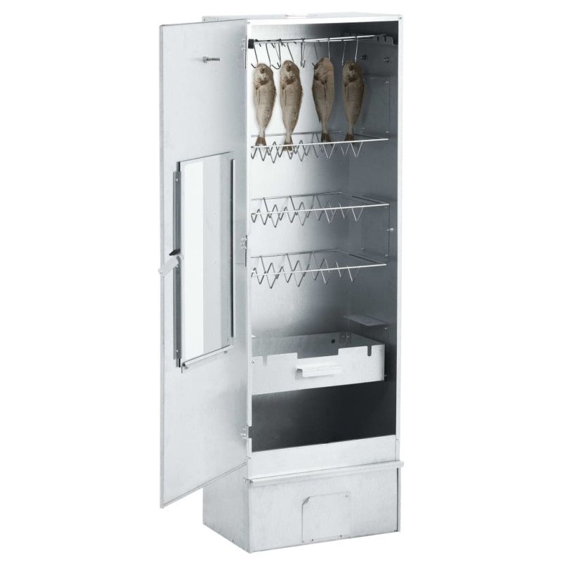 vidaXL Udiareň s 1 kg drevených štiepkov 44,5x29x124 cm