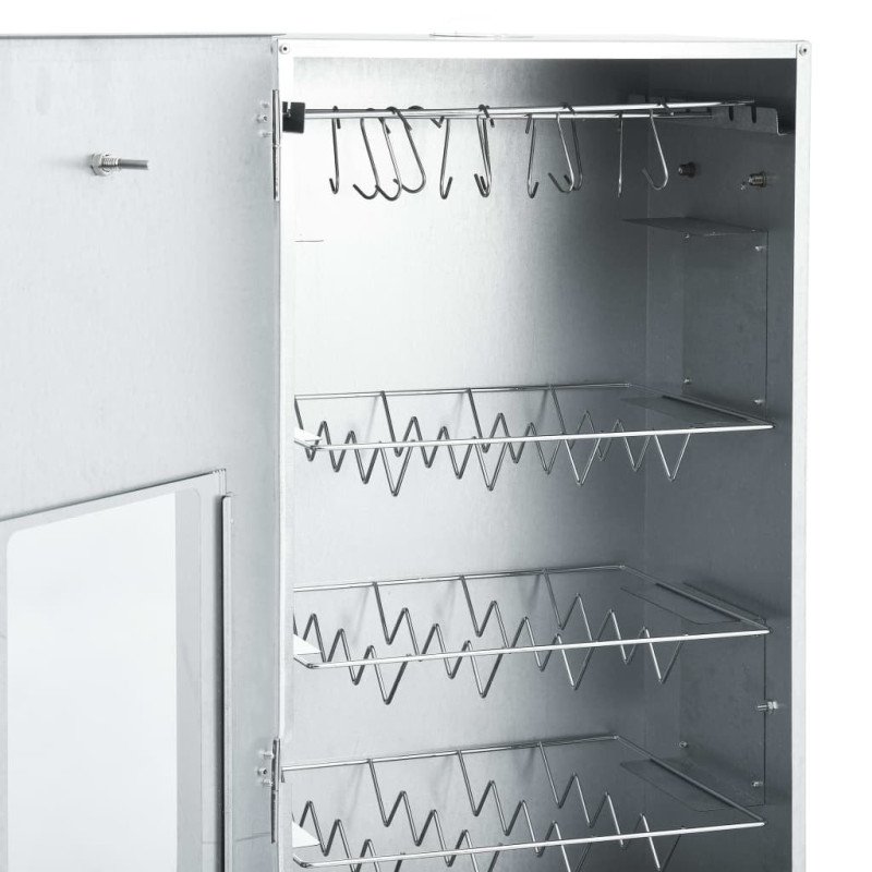 vidaXL Udiareň s 1 kg drevených štiepkov 44,5x29x124 cm