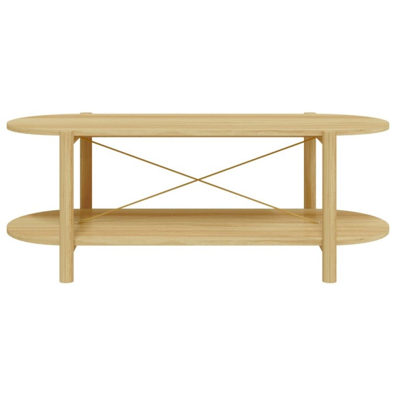 vidaXL Konferenčný stolík 110x48x40 cm spracované drevo
