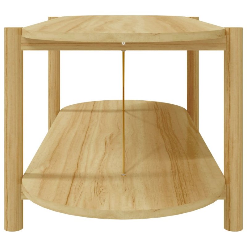 vidaXL Konferenčný stolík 110x48x40 cm spracované drevo