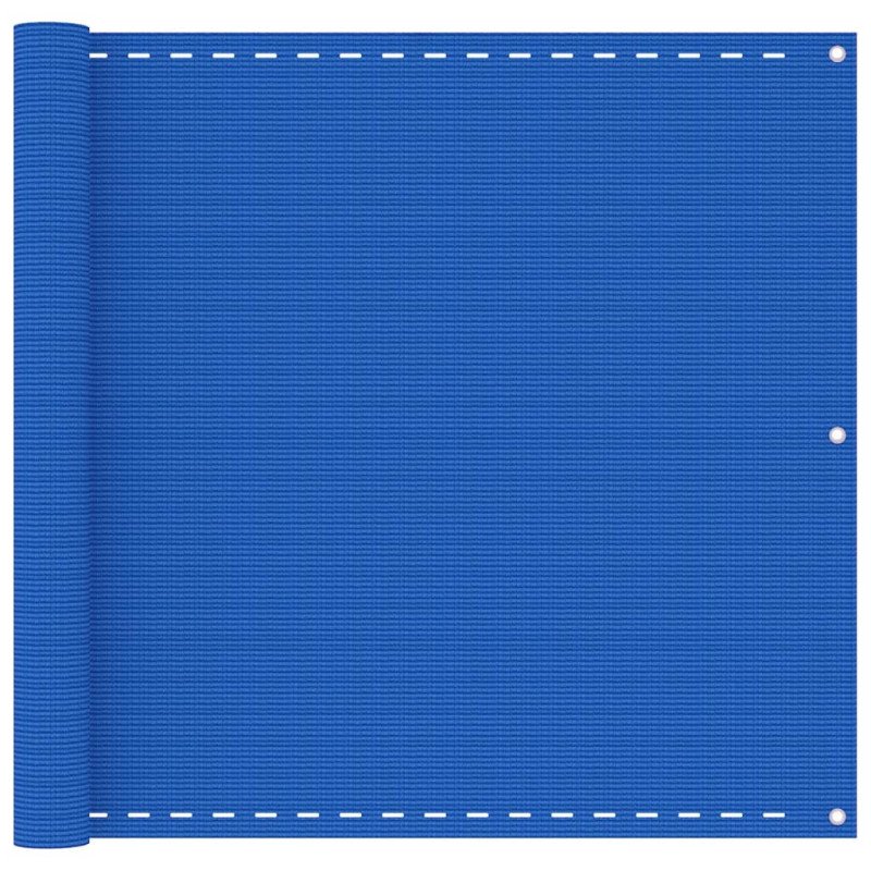 vidaXL Balkónová markíza modrá 90x600 cm HDPE
