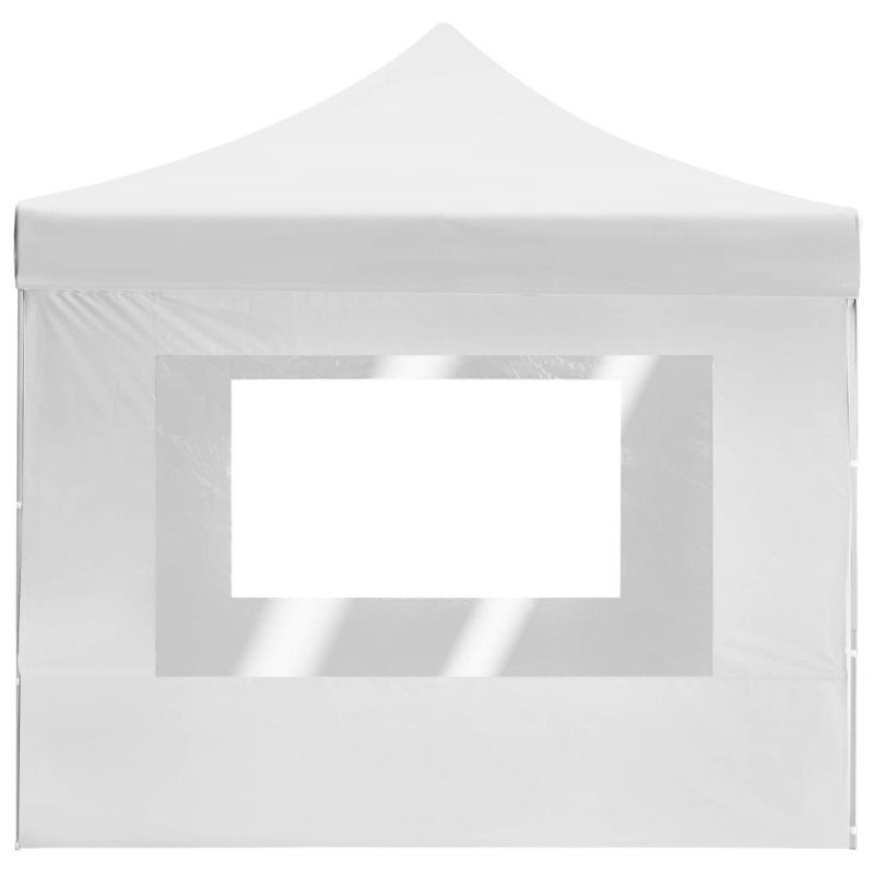 vidaXL Profesionálny skladací stan+steny, hliník 4,5x3 m, biely