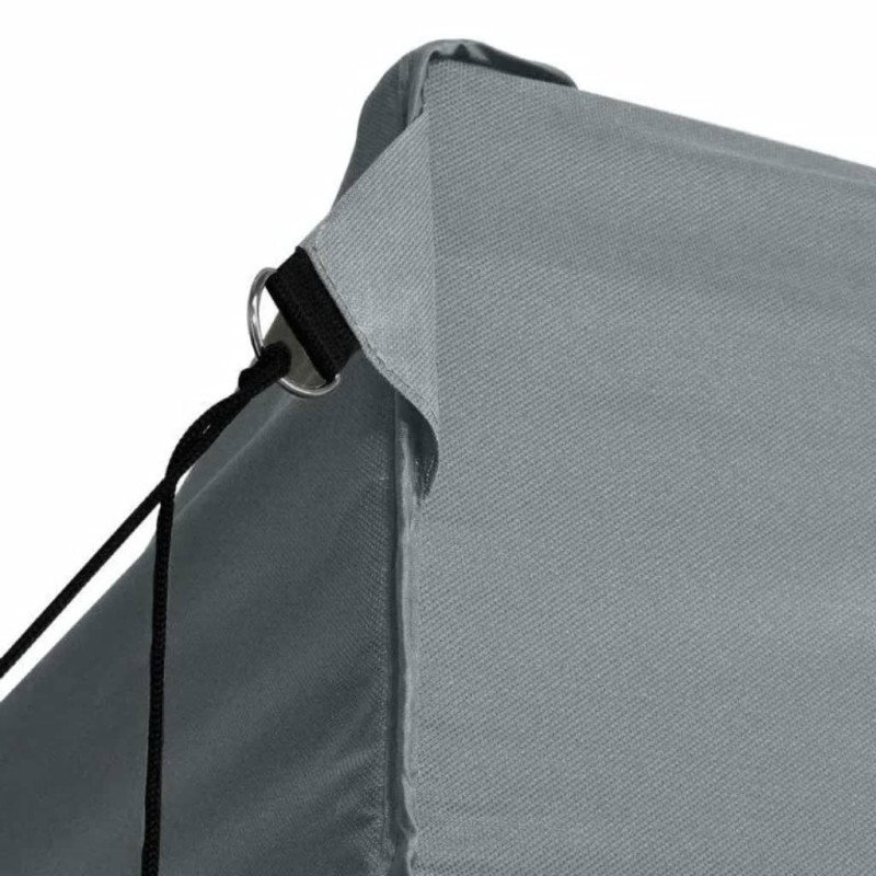 vidaXL Profesionálny skladací párty stan+4 steny 3x4 m, oceľ, antracit