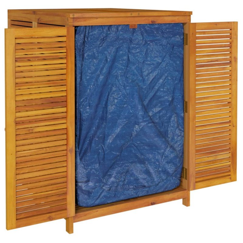 vidaXL Záhradný úložný box 280x87x104 cm masívne akáciové drevo