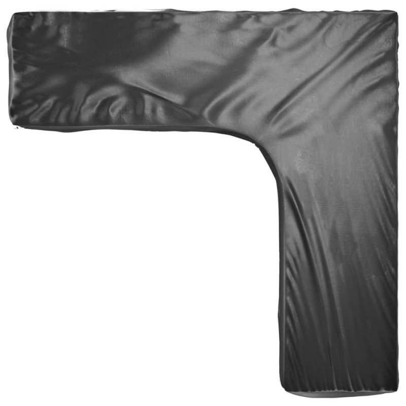 vidaXL Kryty na záhradný nábytok v tvare L 2ks 20 očiek 300x300x90 cm