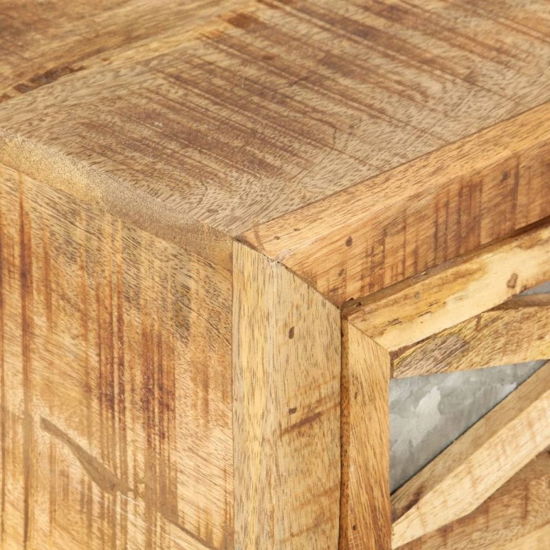 vidaXL Konferenčný stolík 110x50x38 cm masívne mangovníkové drevo