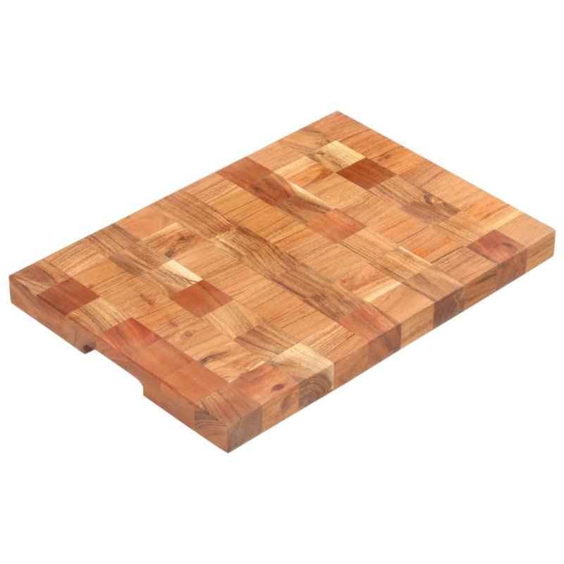 vidaXL Doska na krájanie 50x34x3,8 cm masívne akáciové drevo