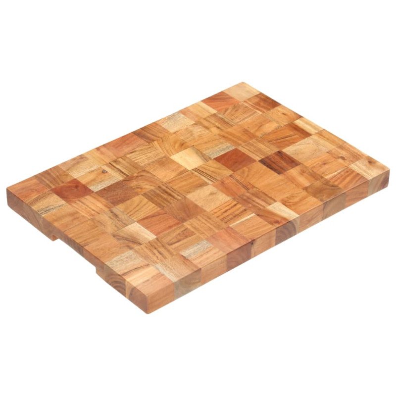 vidaXL Doska na krájanie 50x34x3,8 cm masívne akáciové drevo