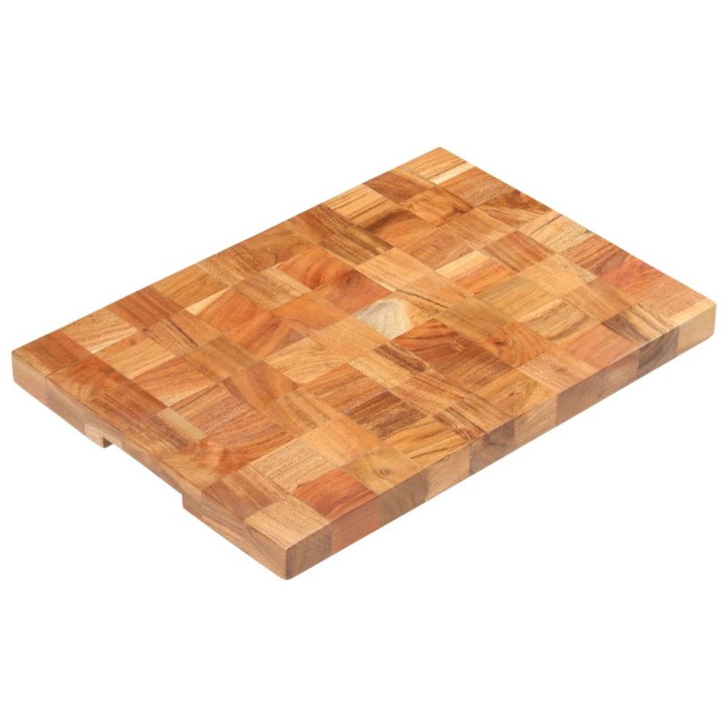 vidaXL Doska na krájanie 50x34x3,8 cm masívne akáciové drevo
