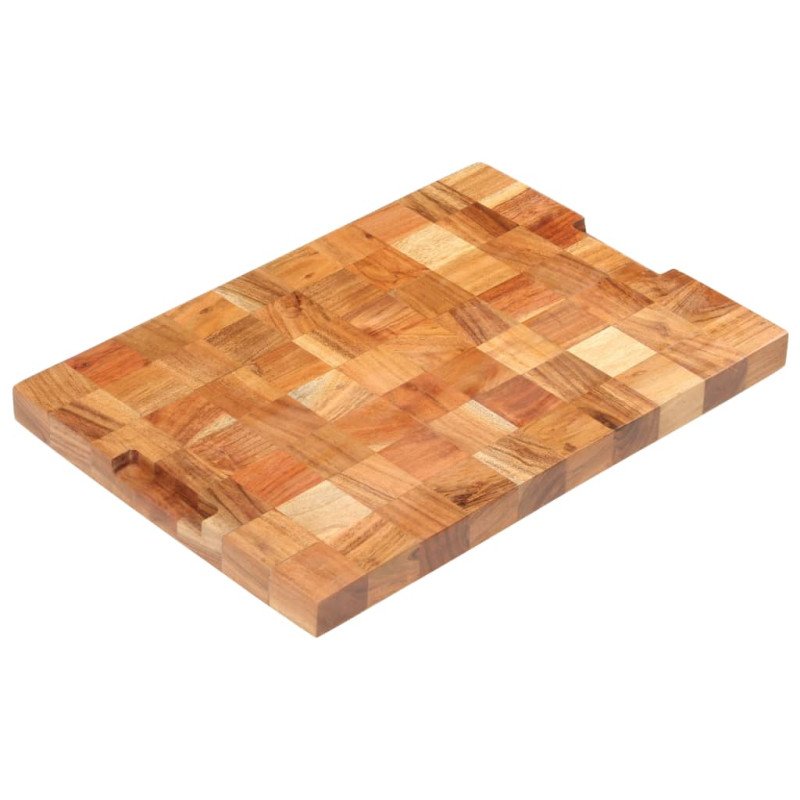 vidaXL Doska na krájanie 50x34x3,8 cm masívne akáciové drevo