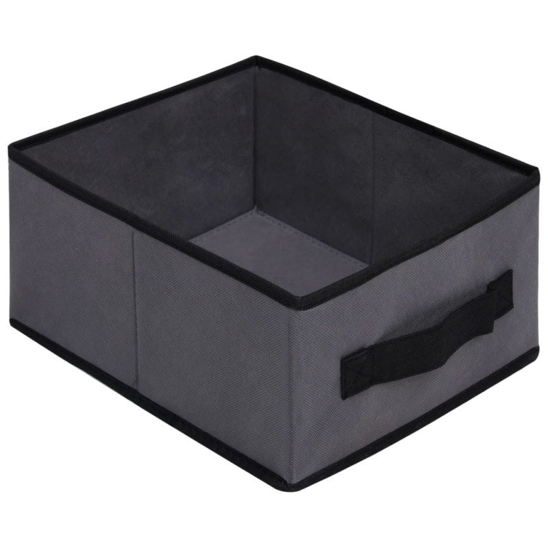 vidaXL Úložná skrinka so 6 zásuvkami sivá 55x29x55 cm oceľová