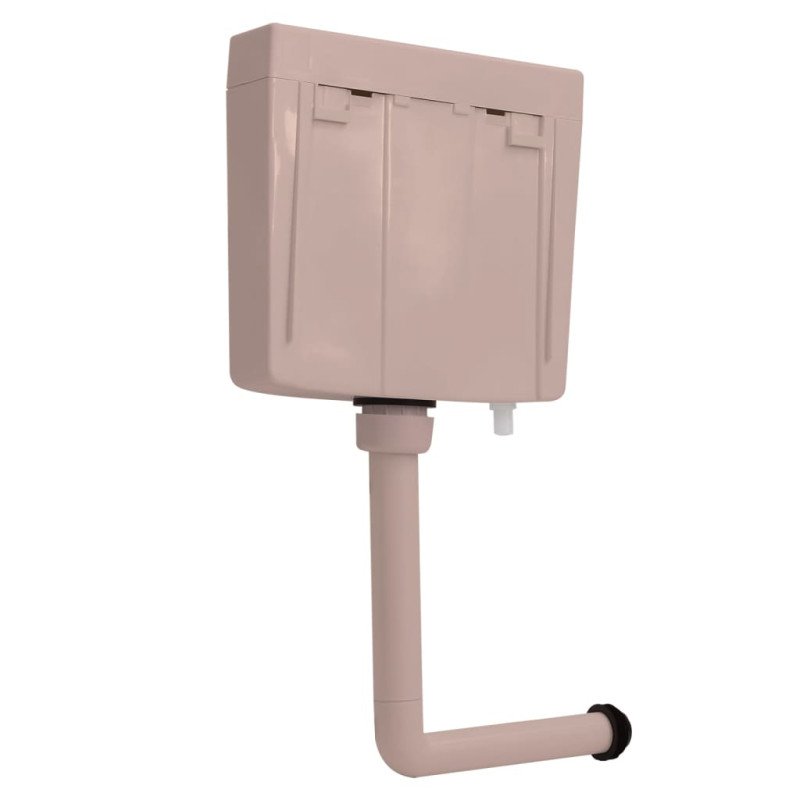 vidaXL WC nádržka so spodným prívodom vody 3/6 l, lososová