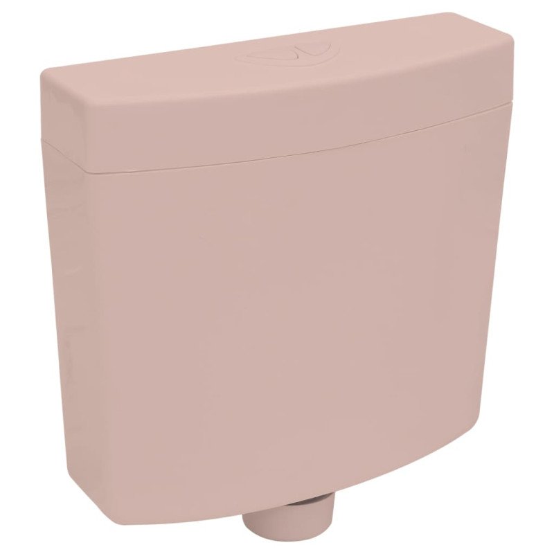 vidaXL WC nádržka so spodným prívodom vody 3/6 l, lososová