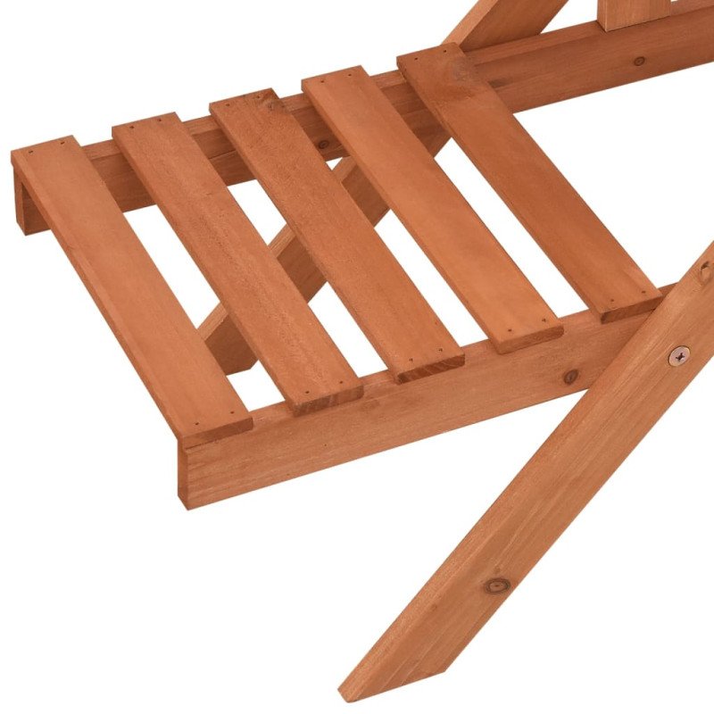 vidaXL Stojan na kvetiny 83x25x132 cm jedľové drevo