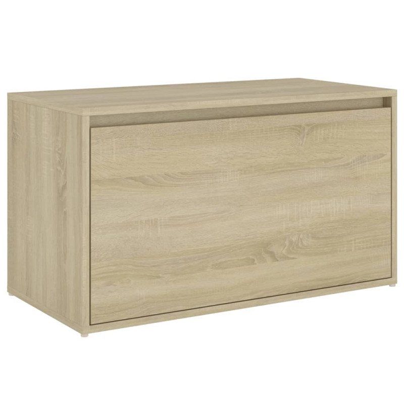 vidaXL Lavica do chodby 80x40x45 cm dub sonoma drevotrieska