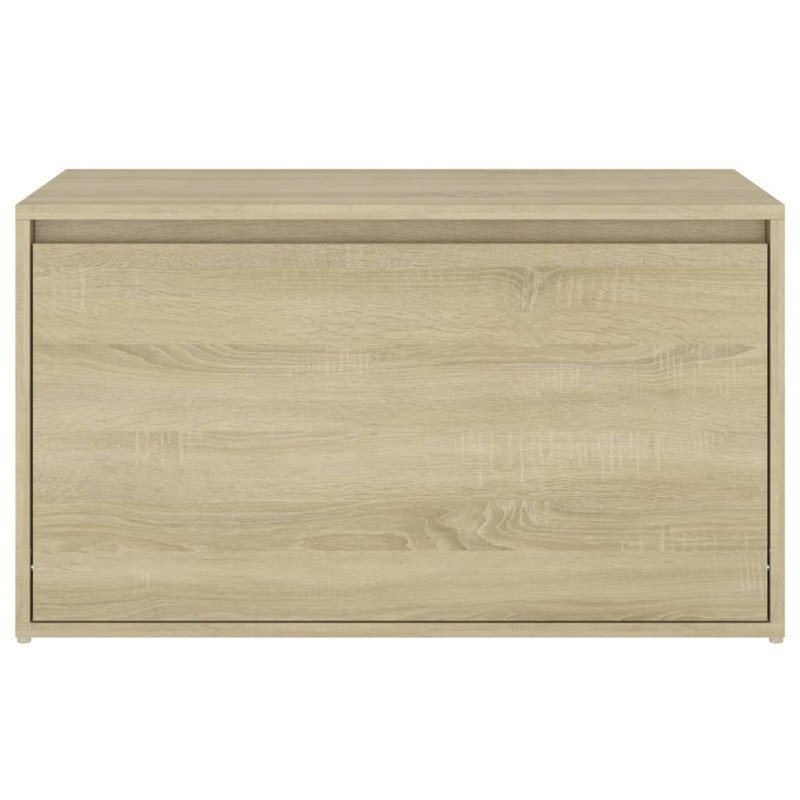vidaXL Lavica do chodby 80x40x45 cm dub sonoma drevotrieska